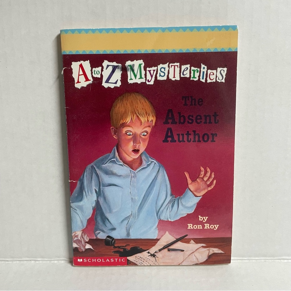 💛$2💛 The Absent Author A to Z Mysteries Ron Roy kids book